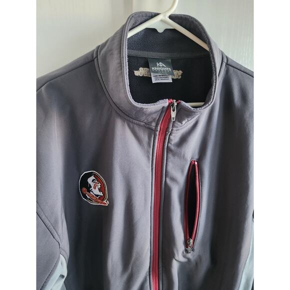 FSU Florida State University Seminoles Jacket Men's Large Knights Apparel - Picture 5 of 7